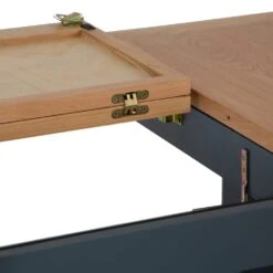 Salisbury Blue Painted Oak 1.2m Butterfly Extending Dining Table 28 Salisbury Blue Painted Oak 1.2m Butterfly Extending Dining Table -Furniture Sale Shop lp 12bet b 16
