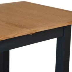 Salisbury Blue Painted Oak 1.5m Butterfly Extending Dining Table -Furniture Sale Shop lp 15bet b 10