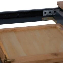 Salisbury Blue Painted Oak 1.5m Butterfly Extending Dining Table -Furniture Sale Shop lp 15bet b 21