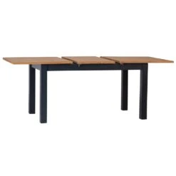 Salisbury Blue Painted Oak 1.5m Butterfly Extending Dining Table -Furniture Sale Shop lp 15bet b 6