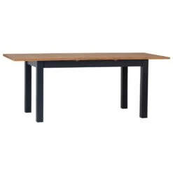 Salisbury Blue Painted Oak 1.5m Butterfly Extending Dining Table -Furniture Sale Shop lp 15bet b 7