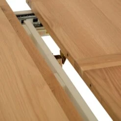 Salisbury Ivory Painted Oak 1.5m Butterfly Extending Dining Table -Furniture Sale Shop lp 15bet c 11