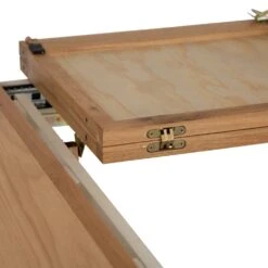 Salisbury Ivory Painted Oak 1.5m Butterfly Extending Dining Table -Furniture Sale Shop lp 15bet c 12