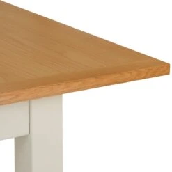 Salisbury Ivory Painted Oak 1.5m Butterfly Extending Dining Table -Furniture Sale Shop lp 15bet c 7
