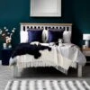 Salisbury Grey Painted Oak Double Bed Frame