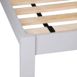 Salisbury Grey Painted Oak Double Bed Frame -Furniture Sale Shop lp 46 g 2