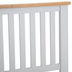 Salisbury Grey Painted Oak Double Bed Frame -Furniture Sale Shop lp 46 g 5