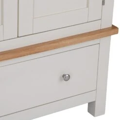 Salisbury Ivory Painted Oak 2 Door Wardrobe With Drawer -Furniture Sale Shop lp gwr c 10