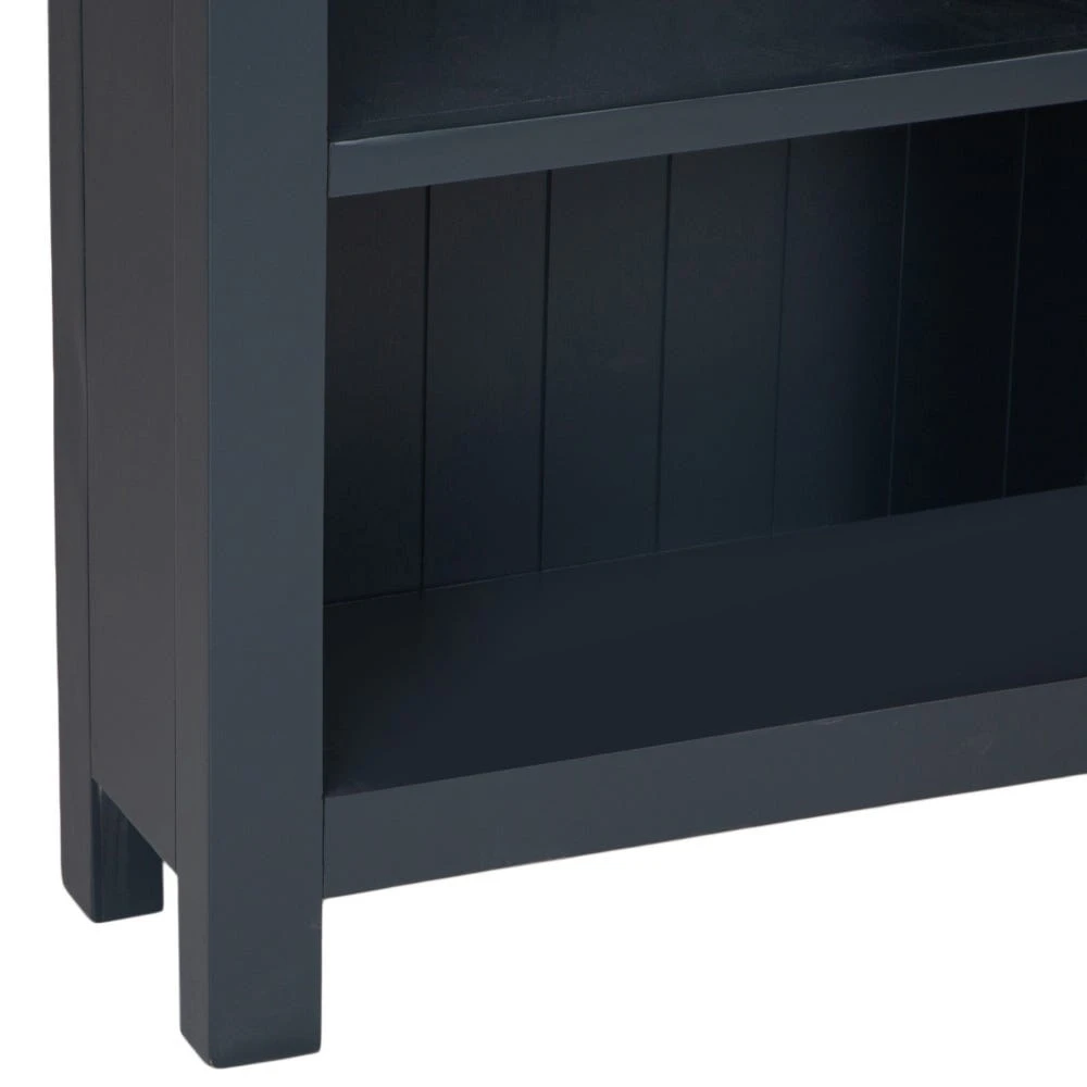 Salisbury Blue Painted Oak Small Narrow Bookcase 8 Salisbury Blue Painted Oak Small Narrow Bookcase - Image 6