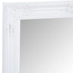 Vienna White Frame Rectangular Wall Mirror 75 X 105cm -Furniture Sale Shop mir02 rec w 2