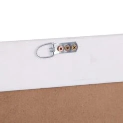 Vienna White Frame Rectangular Wall Mirror 75 X 105cm -Furniture Sale Shop mir02 rec w 7