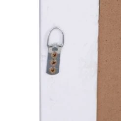 Vienna White Frame Rectangular Wall Mirror 75 X 105cm -Furniture Sale Shop mir02 rec w 8