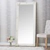 Valencia White Frame Leaner Mirror 80 X 175cm -Furniture Sale Shop mir05 lnr w