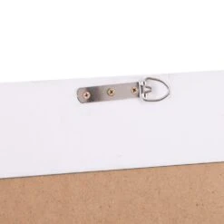 Valencia White Frame Rectangular Wall Mirror 80 X 115cm 15 Valencia White Frame Rectangular Wall Mirror 80 X 115cm -Furniture Sale Shop mir05 rec w 7