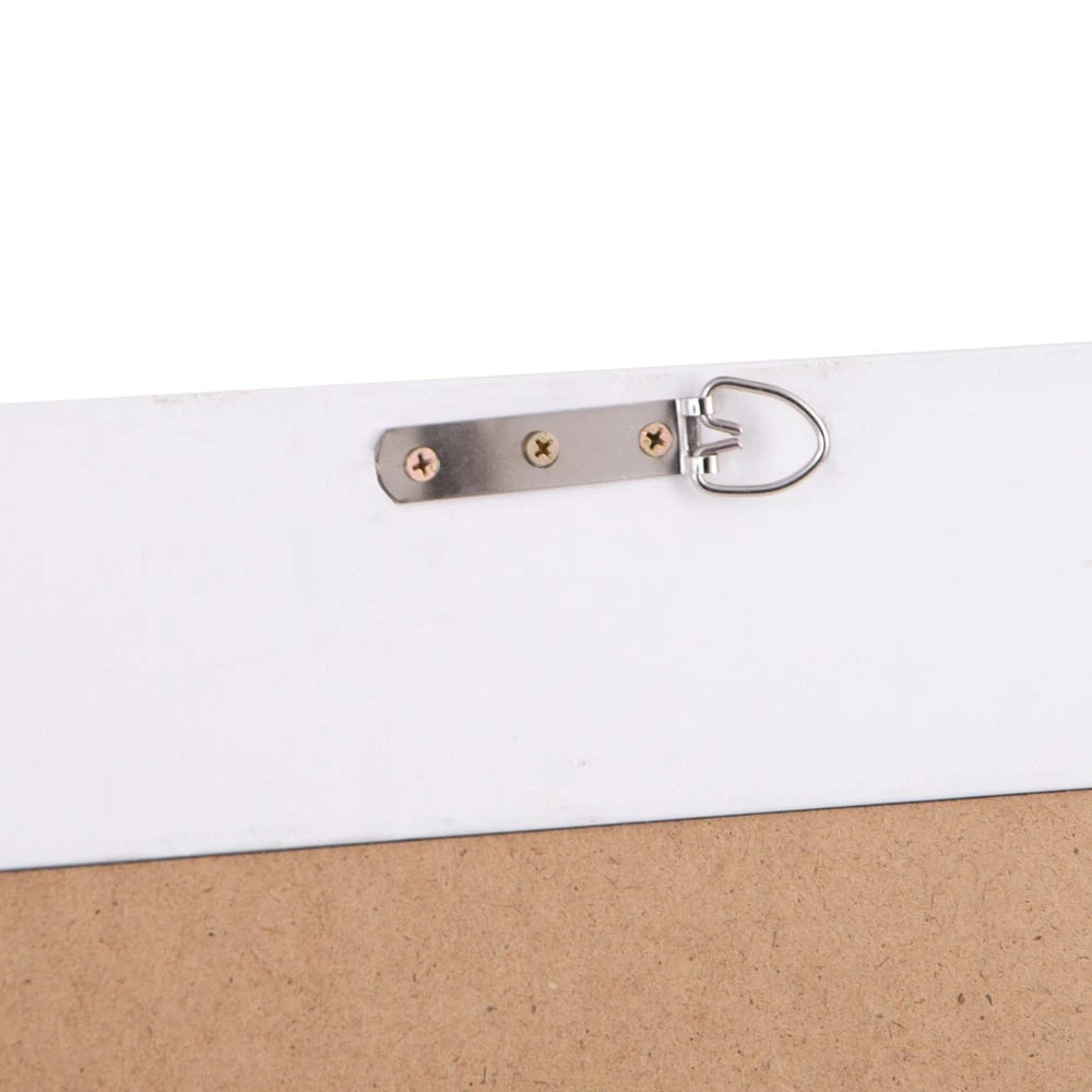 Valencia White Frame Rectangular Wall Mirror 80 X 115cm 5 Valencia White Frame Rectangular Wall Mirror 80 X 115cm - Image 3