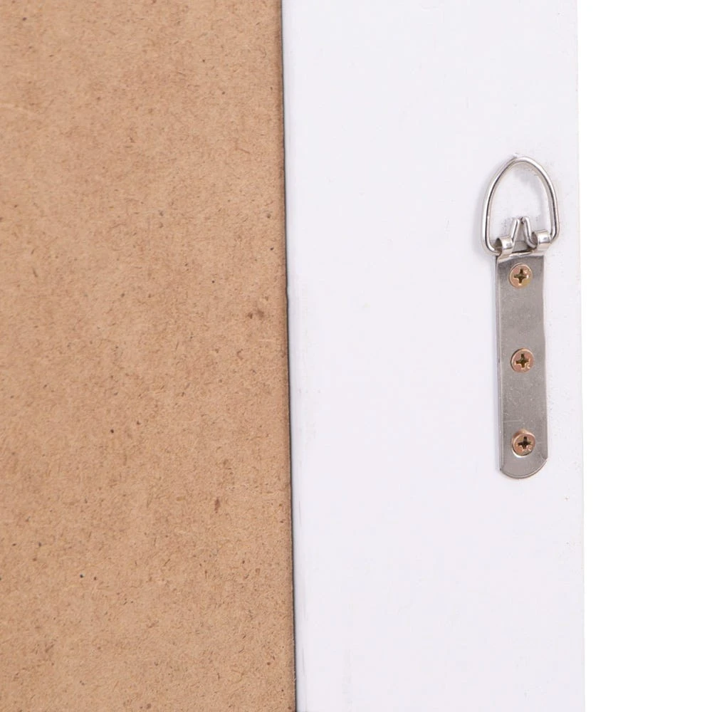 Valencia White Frame Rectangular Wall Mirror 80 X 115cm 11 Valencia White Frame Rectangular Wall Mirror 80 X 115cm - Image 9