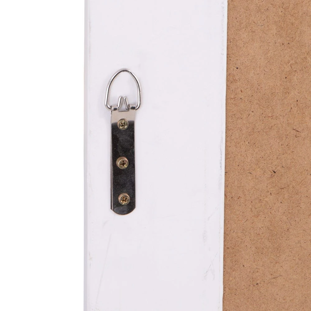 Valencia White Frame Rectangular Wall Mirror 80 X 115cm 9 Valencia White Frame Rectangular Wall Mirror 80 X 115cm - Image 7