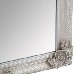 Valencia Silver Frame Rectangular Wall Mirror 80 X 115cm 14 Valencia Silver Frame Rectangular Wall Mirror 80 X 115cm -Furniture Sale Shop mir05 rec s 6