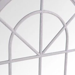 Toulouse Small Grey Arched Window Mirror 90 X 135cm -Furniture Sale Shop mir08 g 3