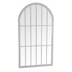 Geneva Large Grey Arched Window Mirror 105 X 177cm 10 Geneva Large Grey Arched Window Mirror 105 X 177cm -Furniture Sale Shop mir09 g 1