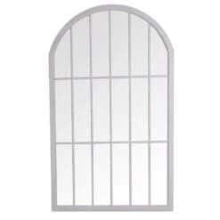 Geneva Large Grey Arched Window Mirror 105 X 177cm 11 Geneva Large Grey Arched Window Mirror 105 X 177cm -Furniture Sale Shop mir09 g 2