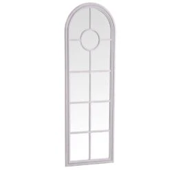 Rouen Narrow Grey Arched Window Hallway Mirror 60 X 180cm 10 Rouen Narrow Grey Arched Window Hallway Mirror 60 X 180cm -Furniture Sale Shop mir10 g 1