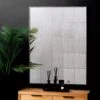 Varna Small Smoked Glass Rectangular Window Mirror 90 X 120cm -Furniture Sale Shop mir12 s