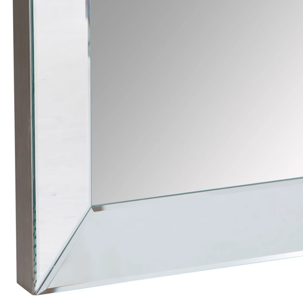 Sofia Small Silver Bevelled Mirror 60 X 75cm 7 Sofia Small Silver Bevelled Mirror 60 X 75cm - Image 5