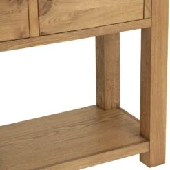 Oslo Chunky Oak Large Console Table 24 Oslo Chunky Oak Large Console Table -Furniture Sale Shop ml06 11