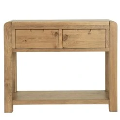Oslo Chunky Oak Large Console Table 25 Oslo Chunky Oak Large Console Table -Furniture Sale Shop ml06 12