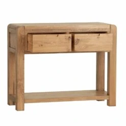 Oslo Chunky Oak Large Console Table 16 Oslo Chunky Oak Large Console Table -Furniture Sale Shop ml06 2