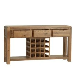 Oslo Chunky Oak Large Sideboard Wine Rack 18 Oslo Chunky Oak Large Sideboard Wine Rack -Furniture Sale Shop ml16 2