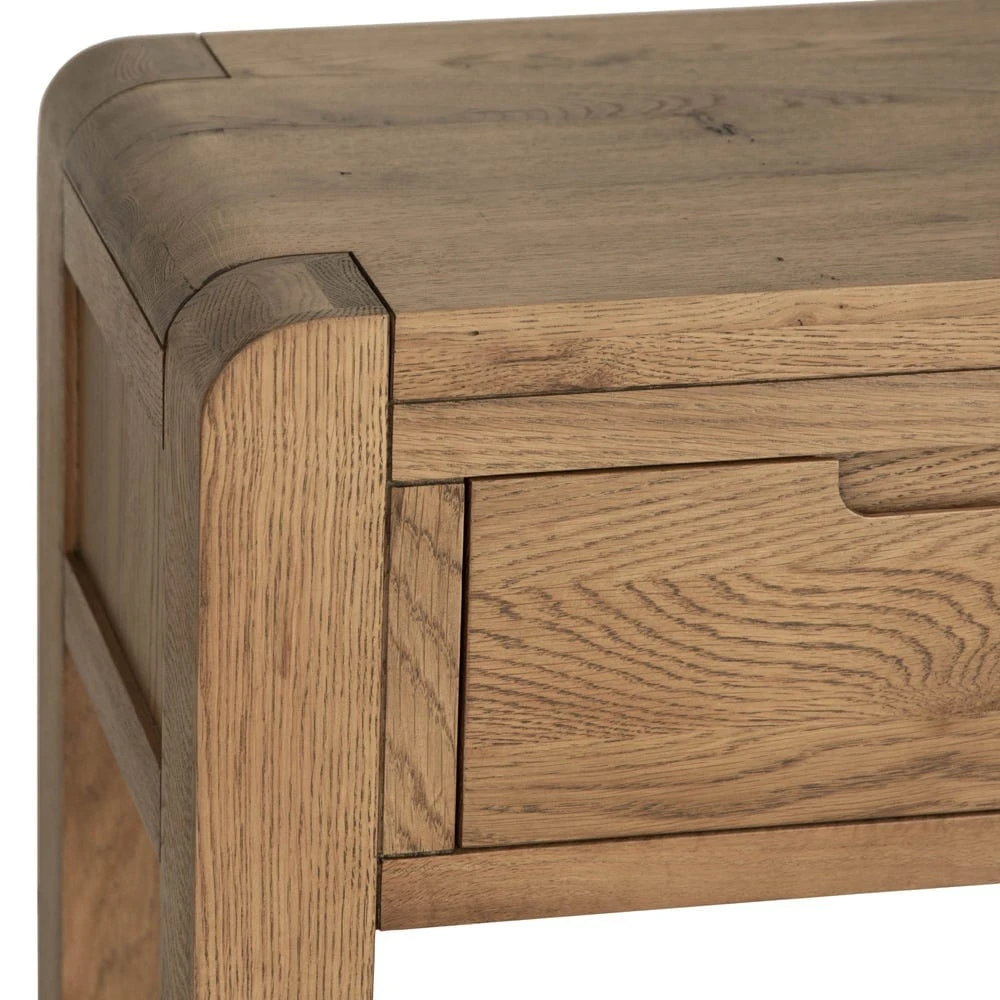 Oslo Chunky Oak Large Sideboard Wine Rack 6 Oslo Chunky Oak Large Sideboard Wine Rack - Image 4