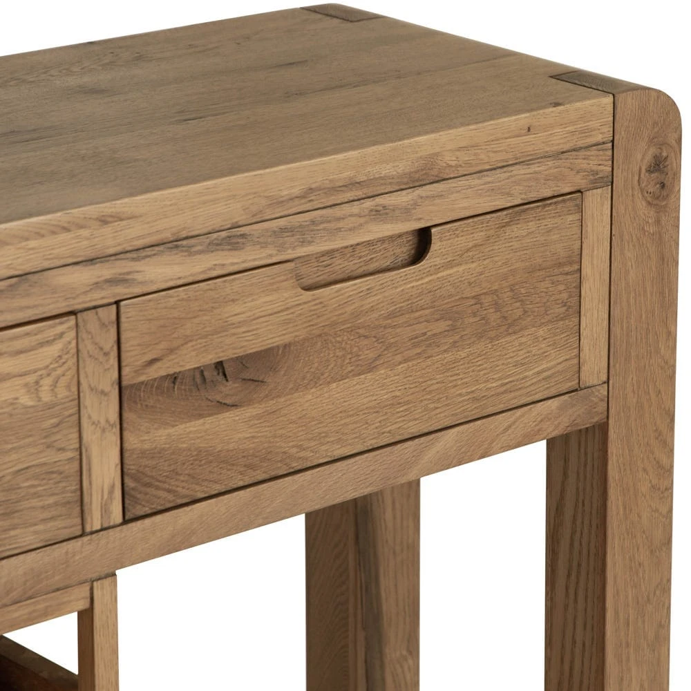 Oslo Chunky Oak Large Sideboard Wine Rack 14 Oslo Chunky Oak Large Sideboard Wine Rack - Image 12