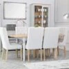 Harrington Grey Painted 1.3m Extending Dining Table -Furniture Sale Shop mn 13bet 1