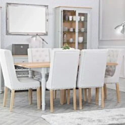 Harrington Grey Painted 1.3m Extending Dining Table 21 Harrington Grey Painted 1.3m Extending Dining Table -Furniture Sale Shop mn 13bet 1 6957990a 000e 4925 9e6f d95fb3edab86