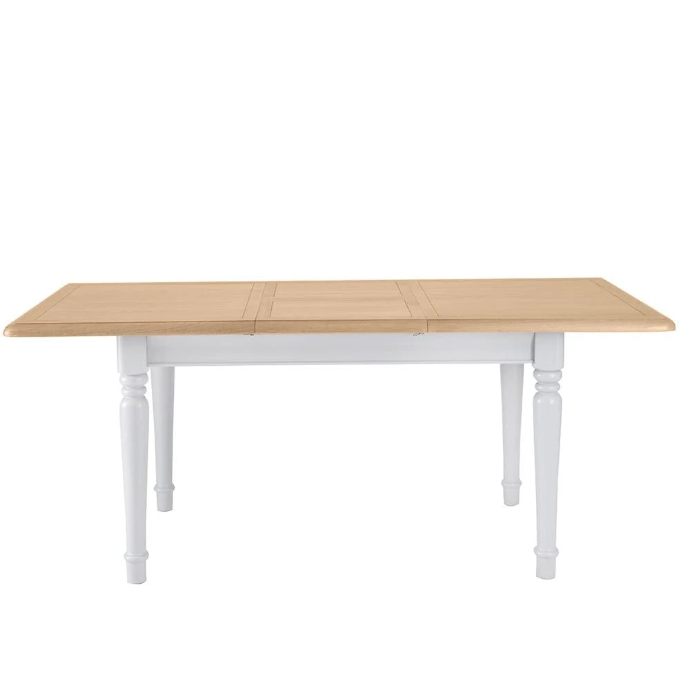 Harrington Grey Painted 1.3m Extending Dining Table 11 Harrington Grey Painted 1.3m Extending Dining Table - Image 9