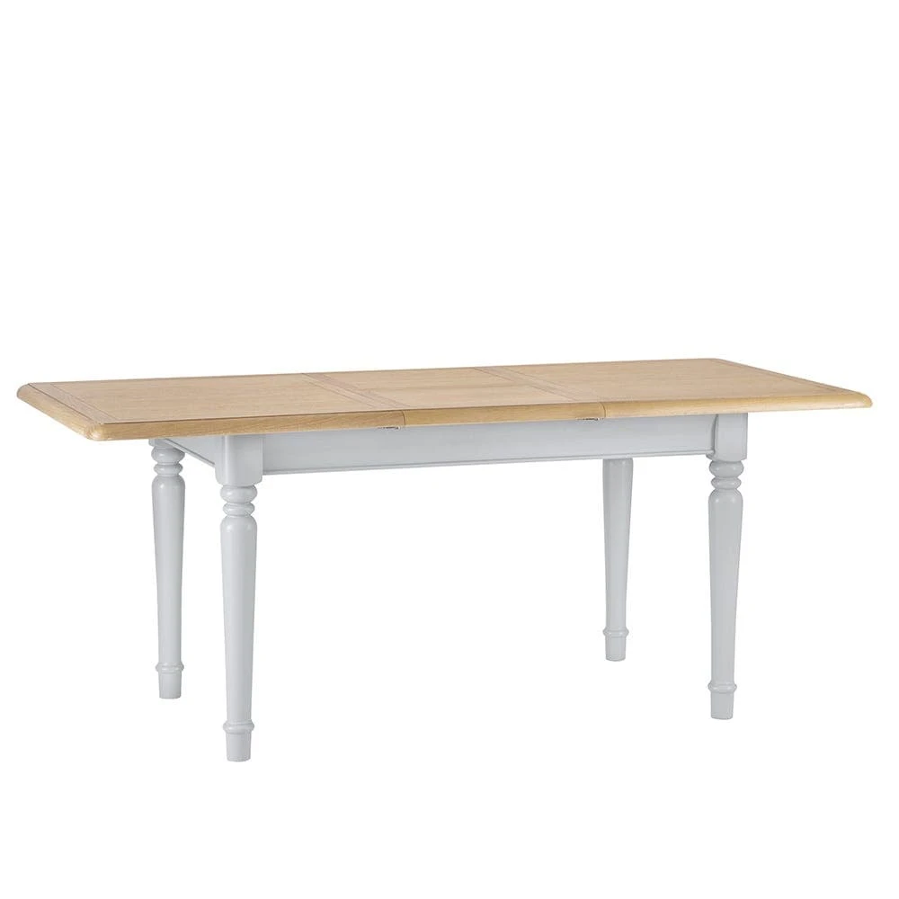 Harrington Grey Painted 1.3m Extending Dining Table 6 Harrington Grey Painted 1.3m Extending Dining Table - Image 4