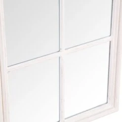 Rouen Narrow White Arched Window Hallway Mirror 60 X 180cm -Furniture Sale Shop mr10 w 4