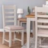 Chester Stone Painted Slat Back Dining Chair With Fabric Seat 1 Chester Stone Painted Slat Back Dining Chair With Fabric Seat -Furniture Sale Shop nc chf pt inspo 3 f