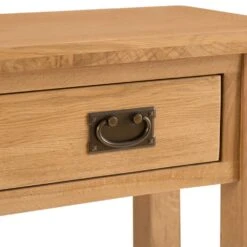 Rustic Oak Console Table -Furniture Sale Shop nc con ok 3