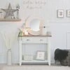 Chester White Painted Oak Console Table -Furniture Sale Shop nc con w new