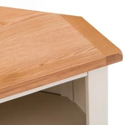 Chester Stone Painted Oak Corner TV Unit -Furniture Sale Shop nc ctv pt 6 x