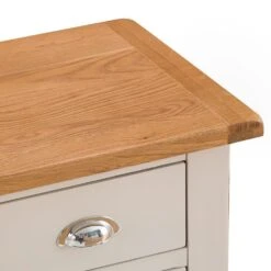 Chester Stone Painted Oak 2 Door Large Sideboard With Wine Rack -Furniture Sale Shop nc ls wc prt 5