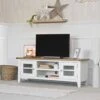 Chester White Painted Oak Large TV Unit