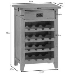 Rustic Oak Wine Cabinet -Furniture Sale Shop nc oak wc