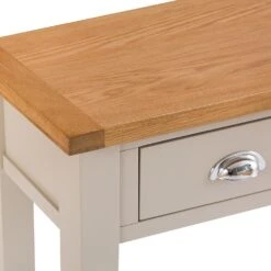 Chester Stone Painted Oak Console Table -Furniture Sale Shop nc prt con x 5