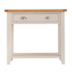Chester Stone Painted Oak Console Table -Furniture Sale Shop nc prt con x 9