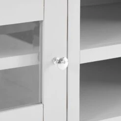 Chester White Painted Oak Large TV Unit -Furniture Sale Shop nc prt ltv 7 w