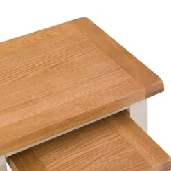 Chester Stone Painted Oak Nest Of 2 Tables -Furniture Sale Shop nc prt n2t x 3